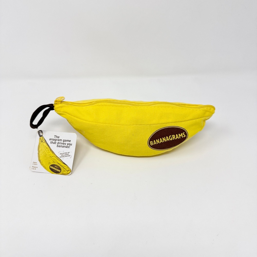 Bananagrams Crossword Family Fun Game Word‎ Play Banana New With Tag